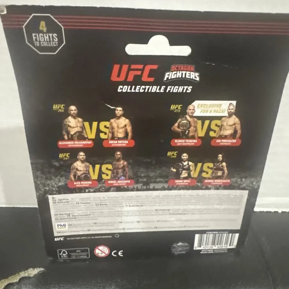 UFC Octagon Fighters Zhang vs Joanna UFC 248 Collectible Fights Figure Pack